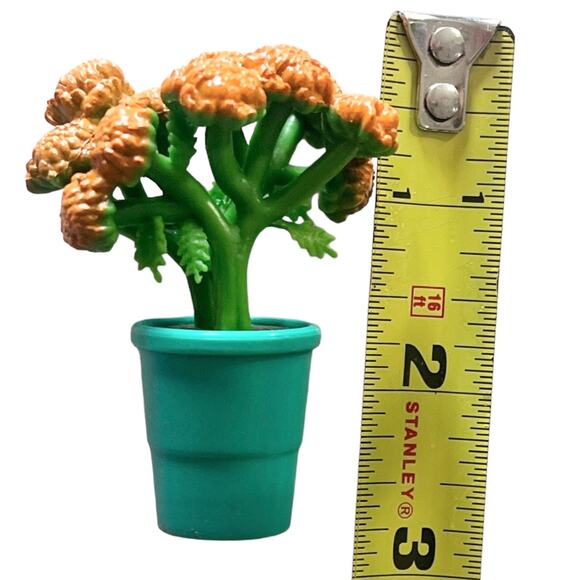 NEW American Girl Doll Blaire Garden Marigold FLOWER + PLANT POT Accessory Set - Picture 3 of 4